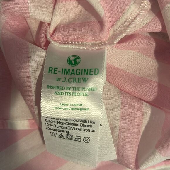 J Crew Cotton Striped Blouse Size XS - Picture 9 of 11